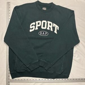 Men's GAP Sport Green Sweatshirt - Used